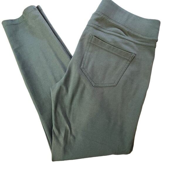 Liverpool Jeans Co Women's High Waist Leggings Gray Size 10/30 Yoga Running - Picture 7 of 11